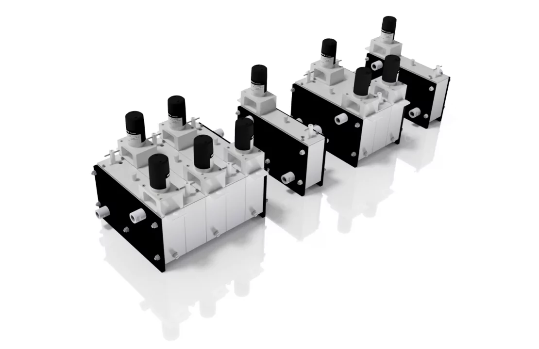 MEAB MSU 0.5 compact laboratory mixer-settler for research and pilot testing